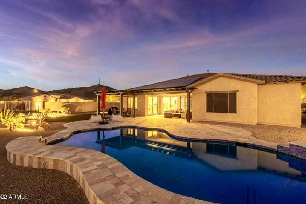 Phoenix Home With Heated Pool, Desert Views & Hot Tub Anthem Exterior foto
